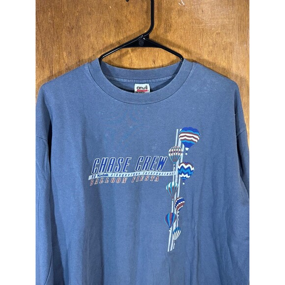 Vintage 1998 Kodak Albuquerque New Mexico‎ Balloon Fiesta Chase Crew Shirt XL - Picture 2 of 8